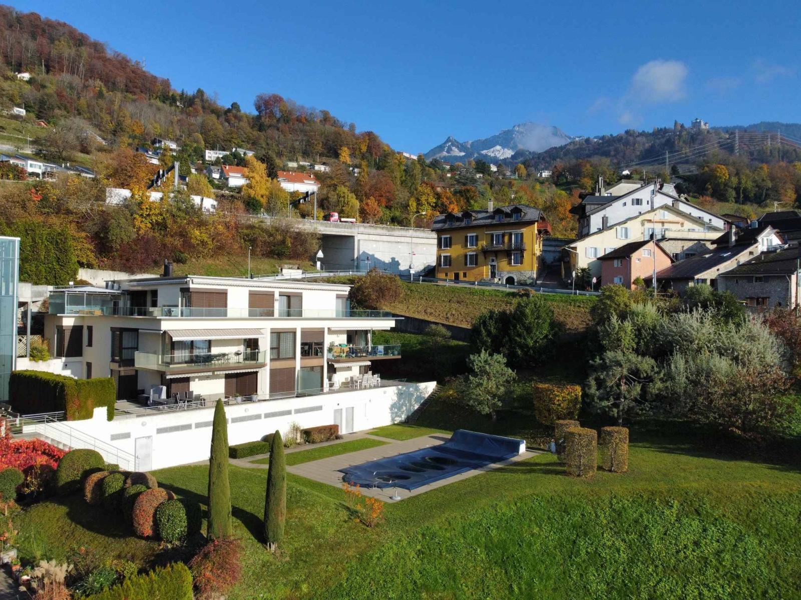 Rare ! Appartement de 5.5 pièces avec superbe vue sur le lac 