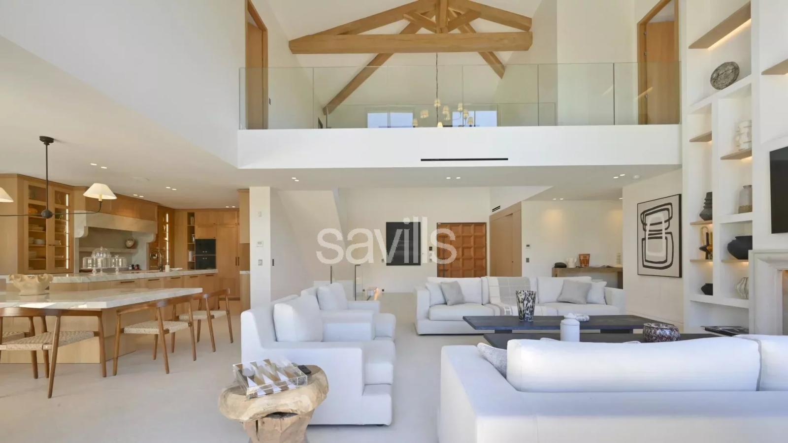 Villa neuve et parfaitement équipée, vue mer