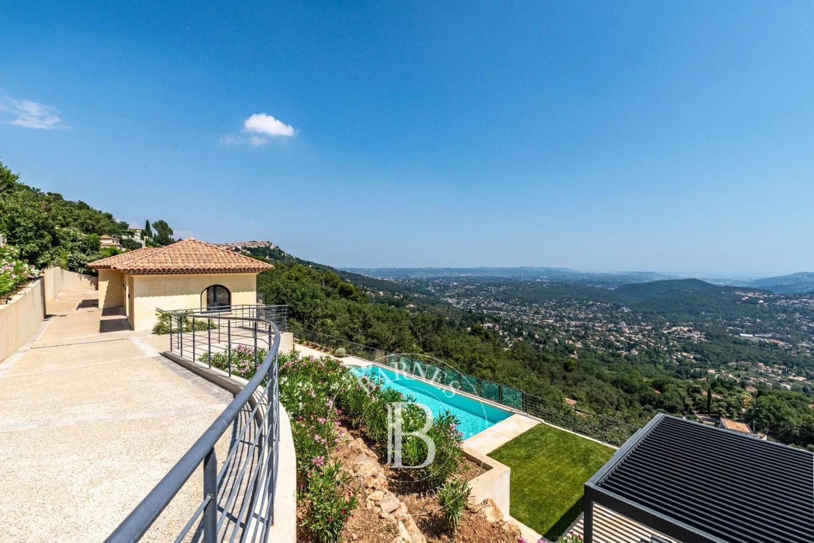 Cabris - Propriété neuve - Vue mer panoramique - 6 chambres