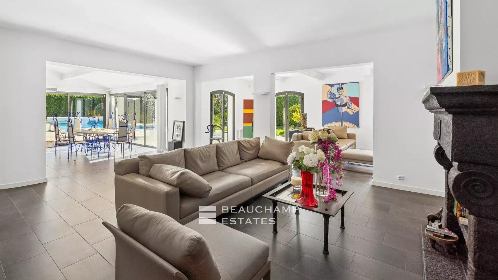 Villa néo-provençale plain pied  4 chambres - La Colle-sur-Loup