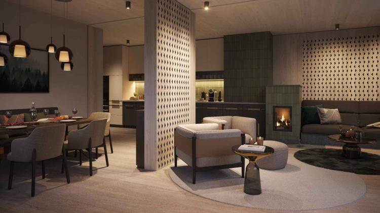 Penthouse de 5.5 pièces