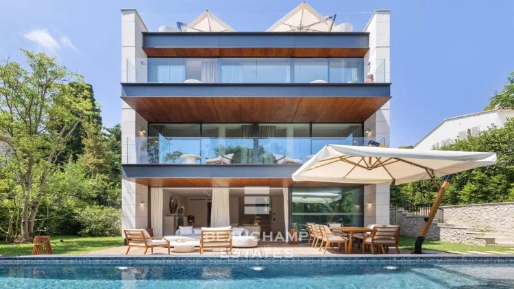 Villa contemporaine 4 chambres avec vue mer - Saint-Jean-Cap-Ferrat
