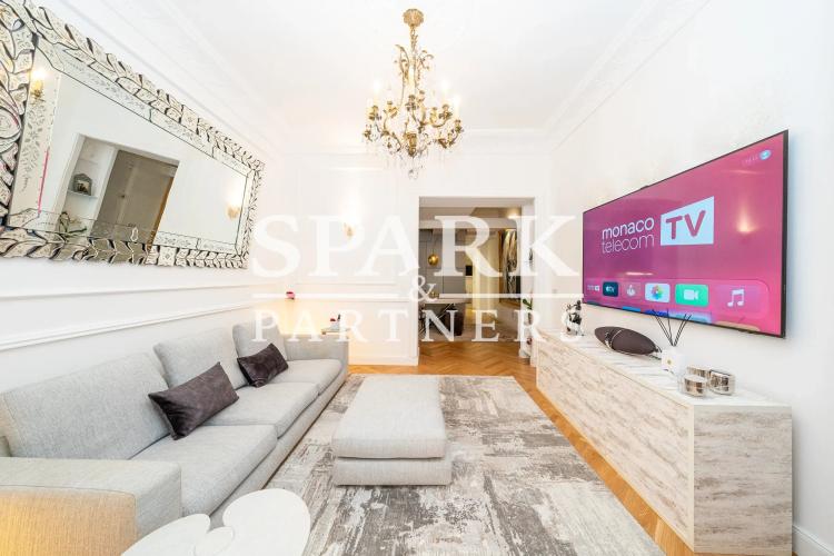 Monaco - Monte-Carlo - Charmant appartement de 3 pièces entièrement rénové