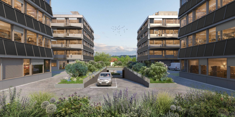 Surfaces artisanales neuves dès 400m2 - EVOLIS