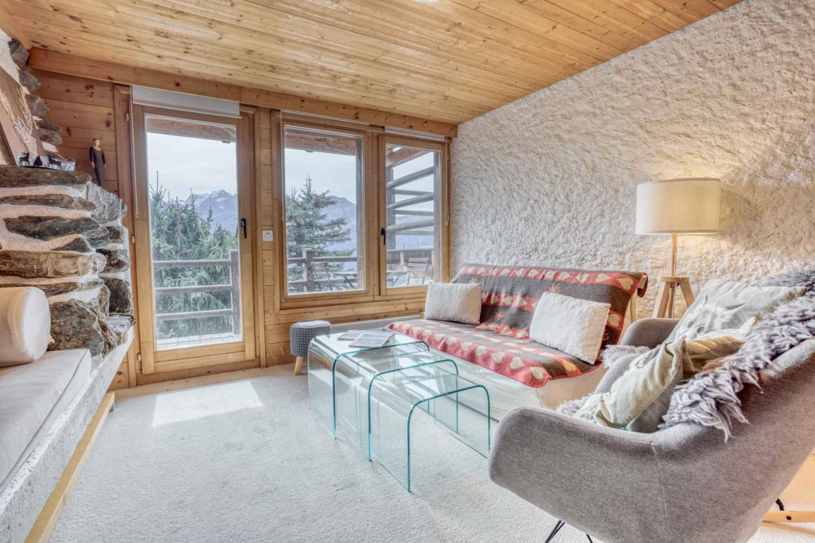 Joli duplex de 67 M2 avec jardin et vue panoramique – Verbier (Nifortsié)