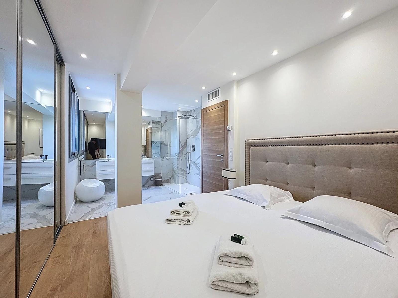 CANNES CROISETTE TERRASSE VUE MER