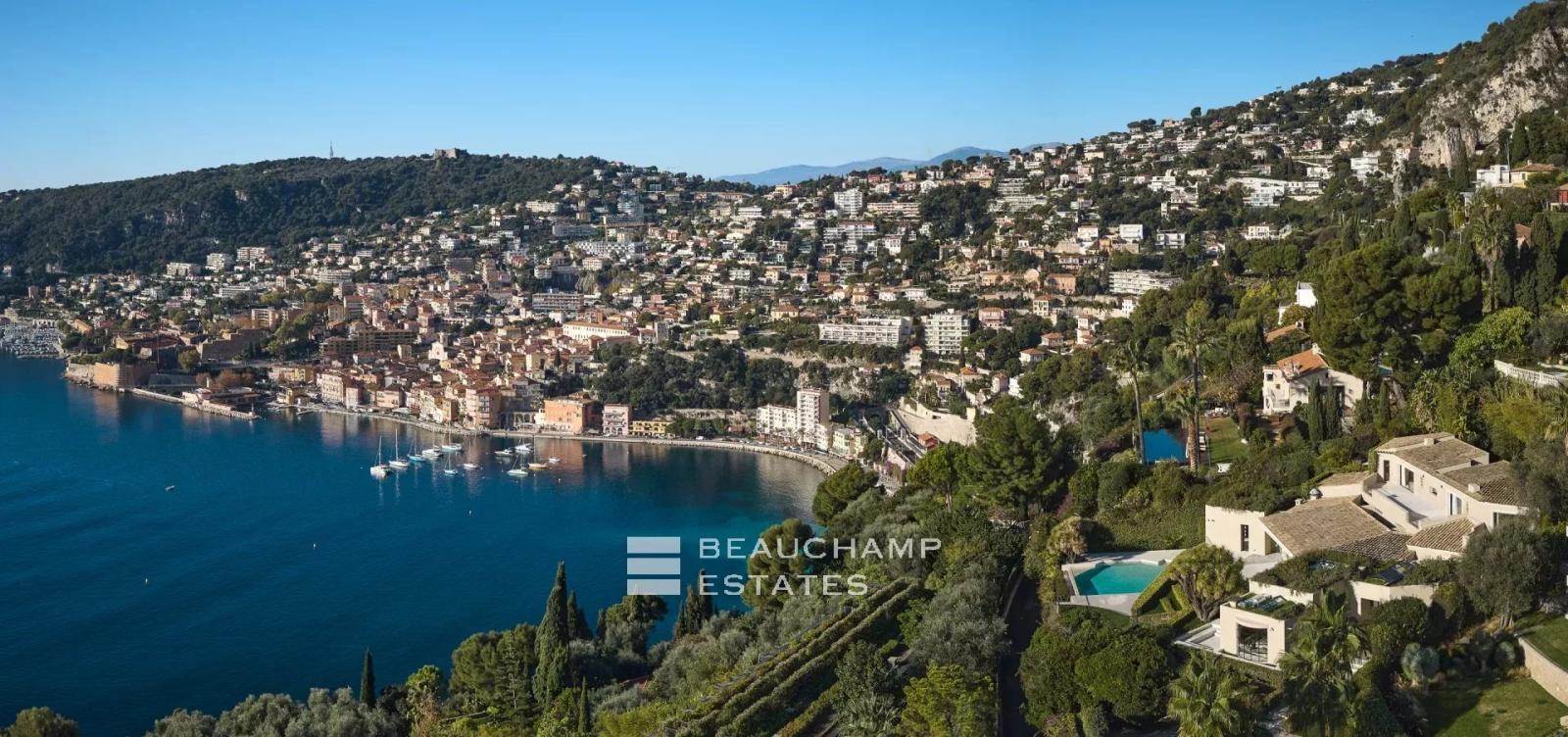 Villa contemporaine 6 chambres avec vue mer panoramique  – Saint-Jean-Cap-Ferrat