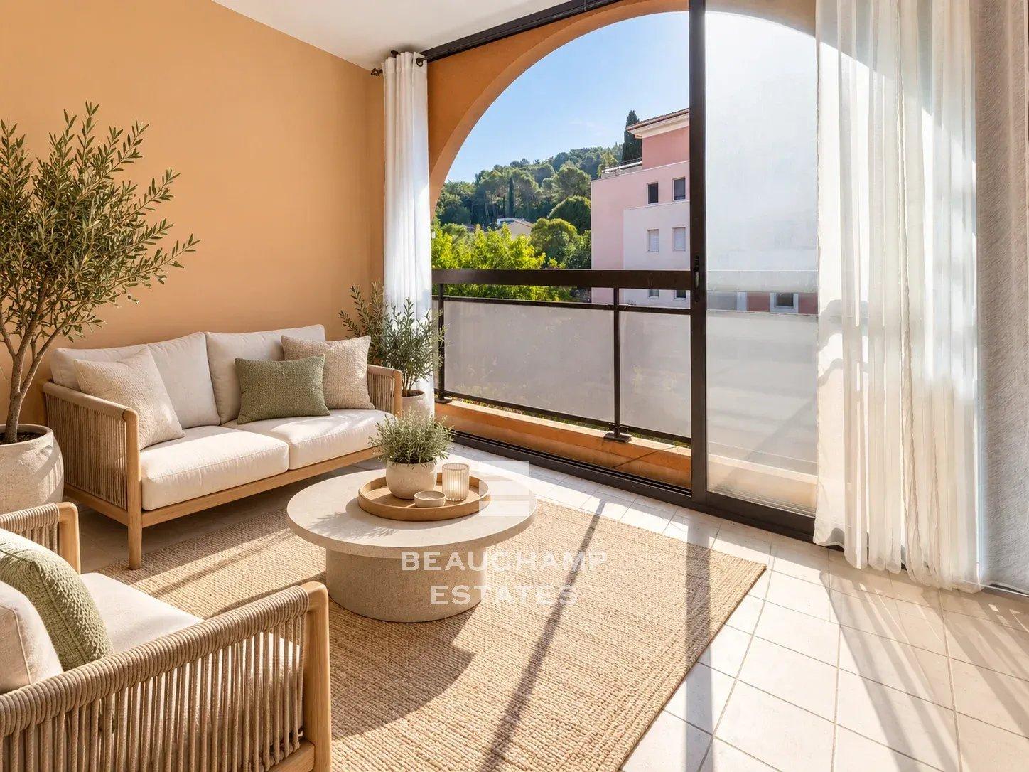 Mougins Tournamy - Appartement 4 pièces au dernier étage