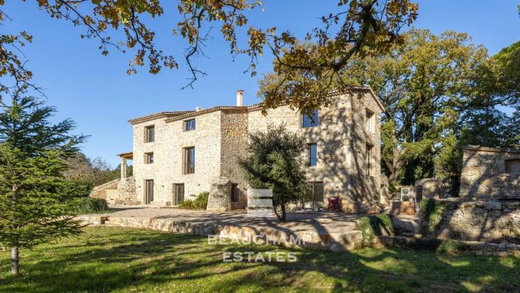 Bastide en pierre 5 chambres avec vue panoramiques - Lorgues