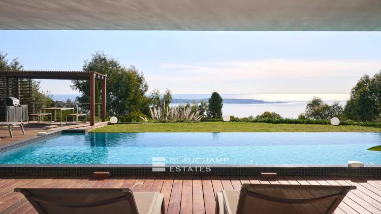 Villa contemporaine avec vue mer panoramique - Cannes
