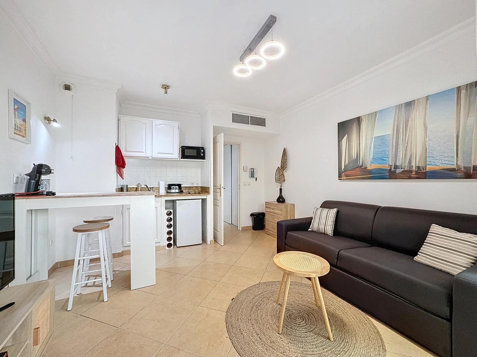 CANNES PALM BEACH STUDIO TERRASSE