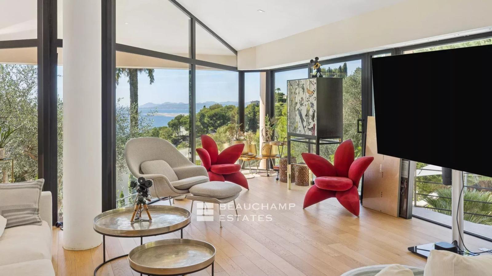 Exclusivité - Villa moderne dans un Domaine privé - Villefranche-sur-mer