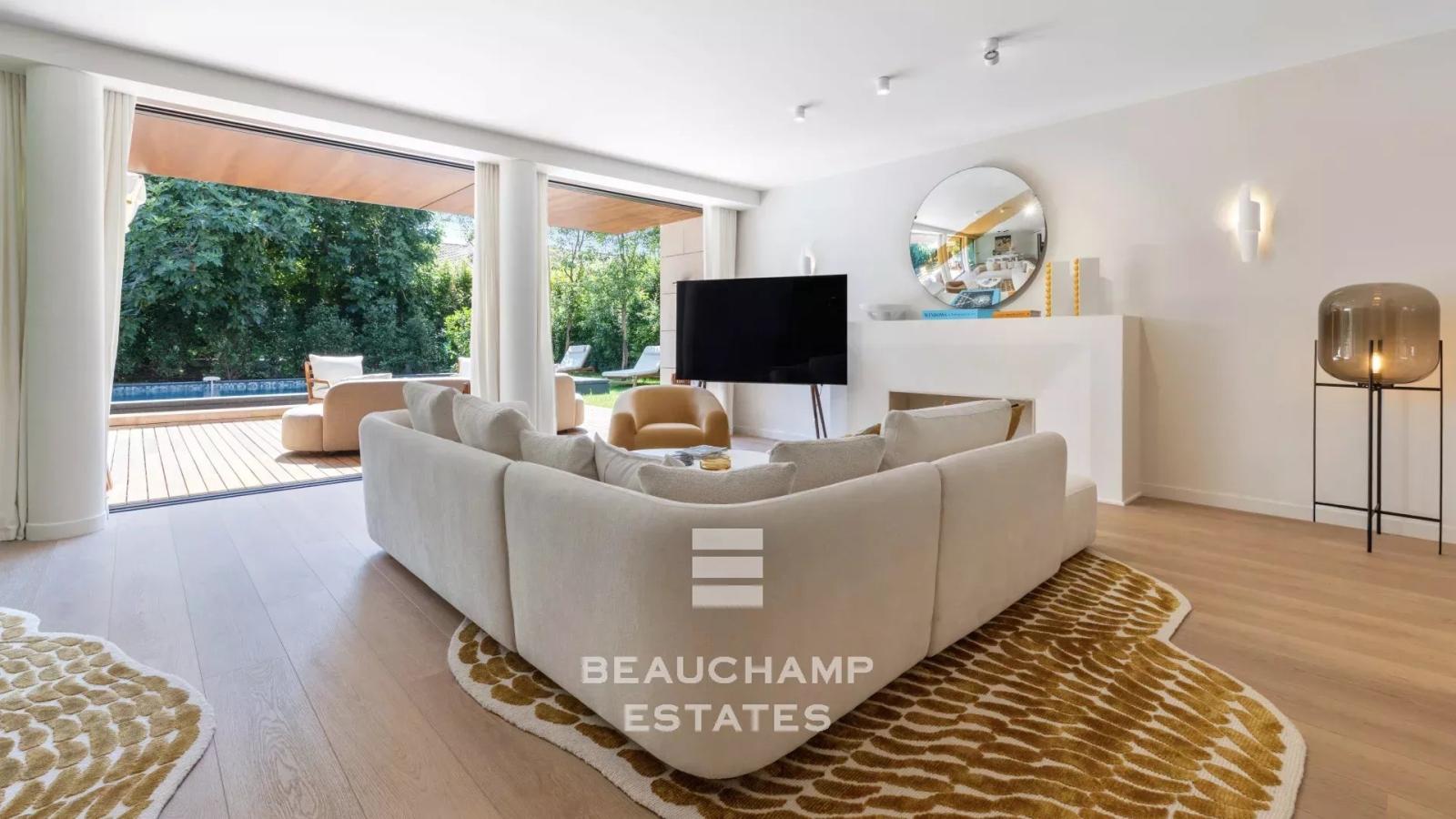 Villa contemporaine 4 chambres avec vue mer -  Saint-Jean-Cap-Ferrat
