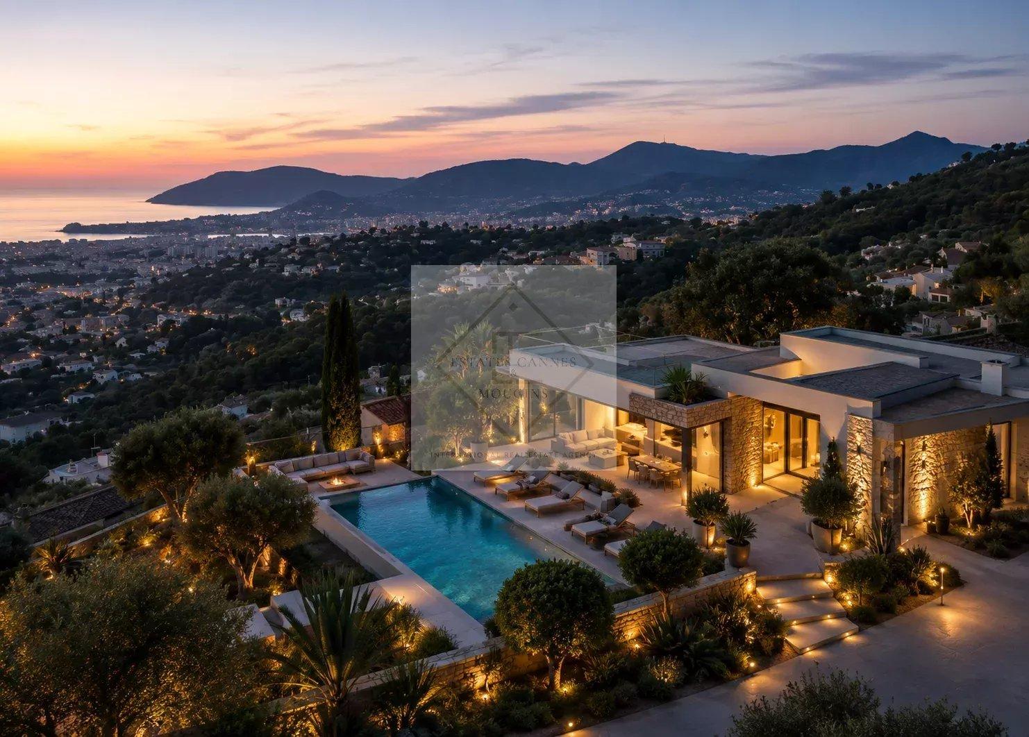 COUP DE CŒUR ASSURÉ – VILLA D’EXCEPTION AVEC VUE MER PANORAMIQUE À 180°