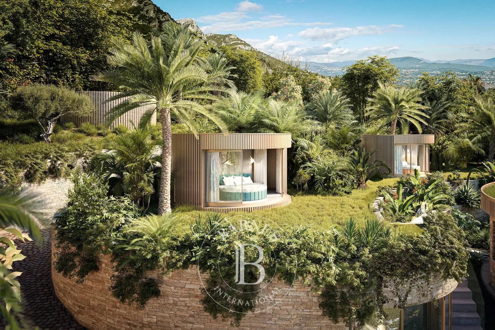 Villa d’architecture contemporaine avec vue panoramique sur la Côte d’Azur