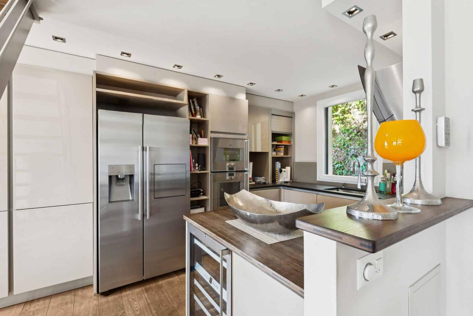 Duplex aux allures de villa avec vue imprenable sur le lac