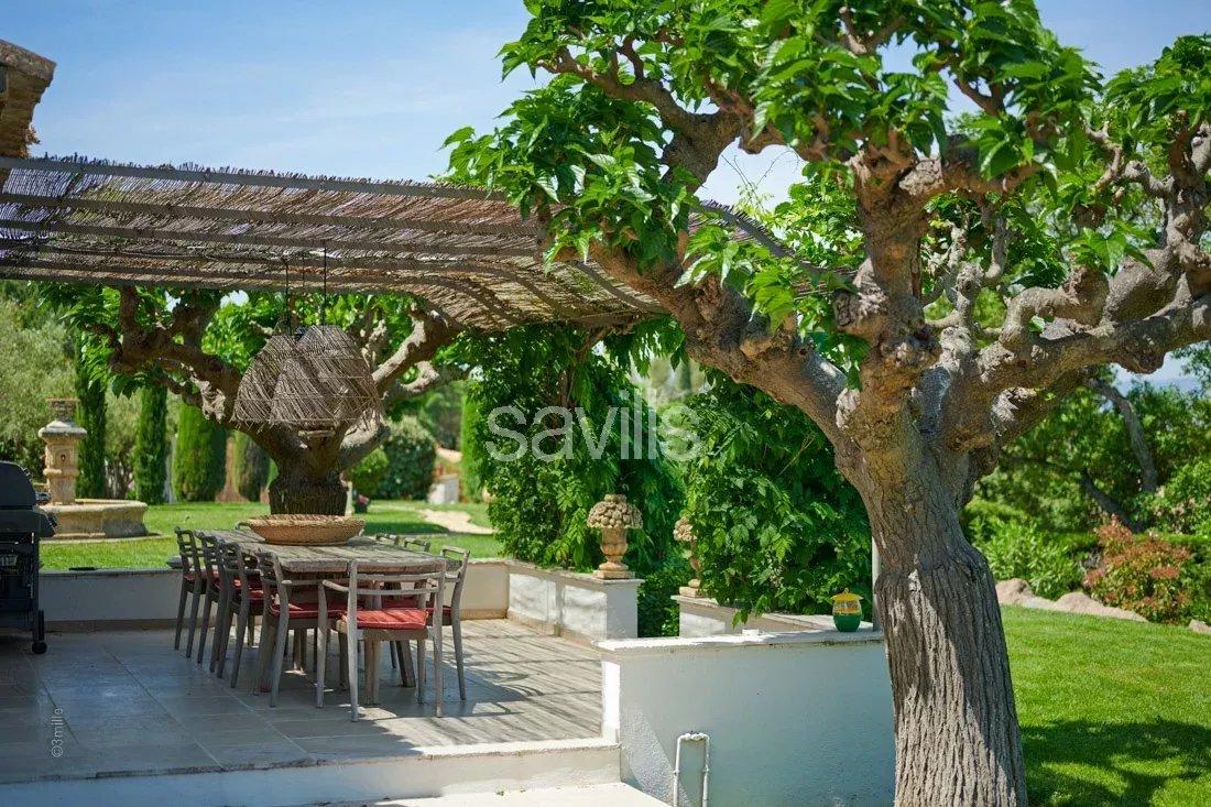 Saint-Tropez. Bastide de charme avec vue mer.