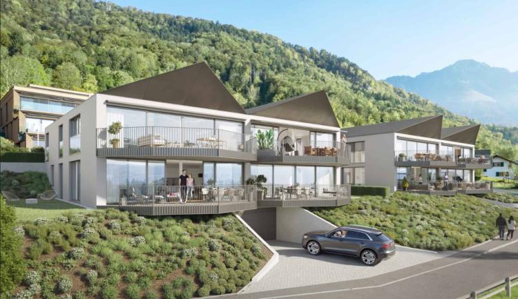 Appartement 4.5 pièces de standing avec vue panoramique sur le lac de la Gruyère