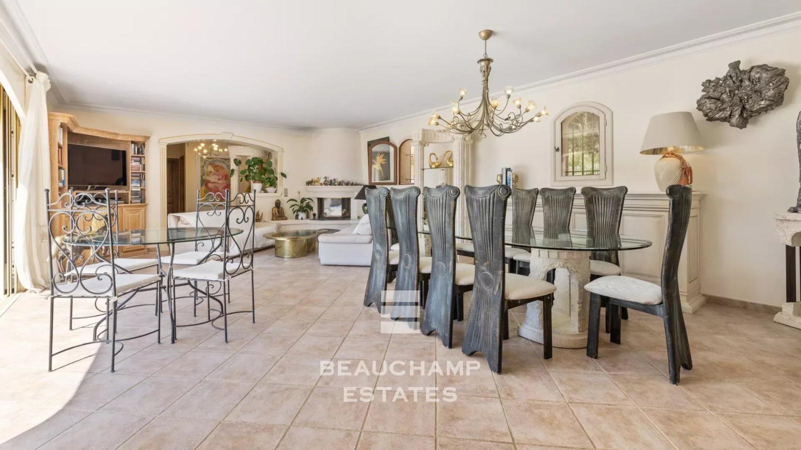Villa plain-pied de 4 chambres avec vue panoramique - Cabris
