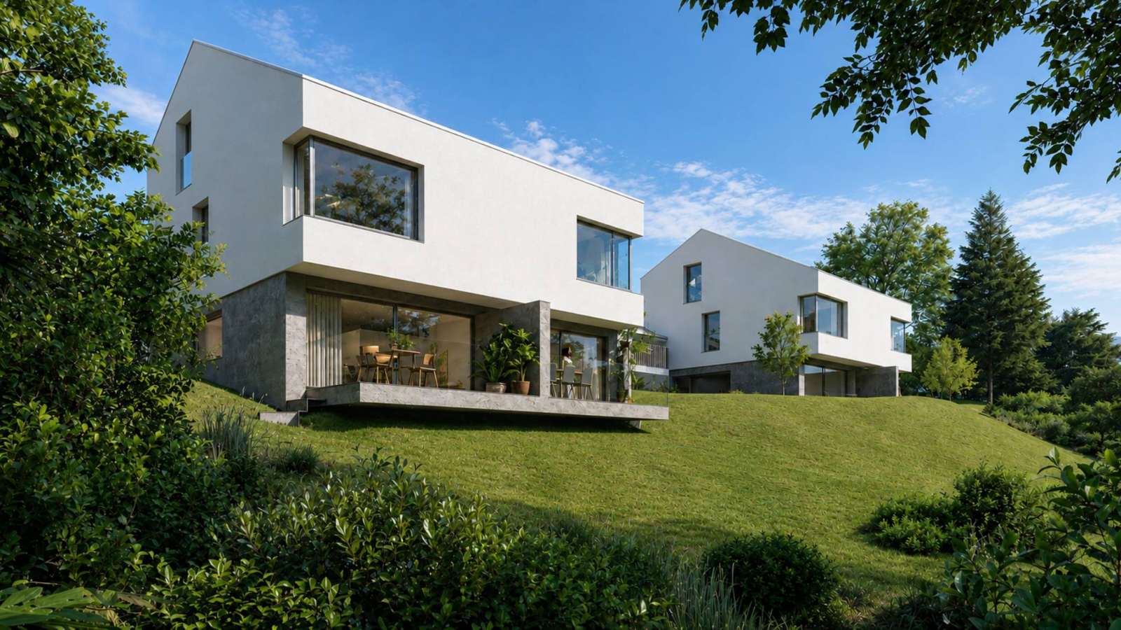NEUF : Villa contemporaine dans un écrin de verdure