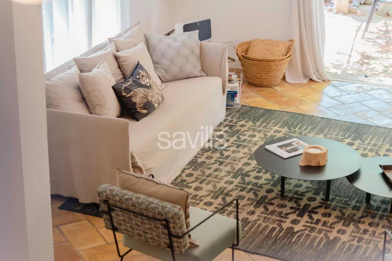 Charmante villa provençale 5 chambres, vue mer - Saint-Tropez