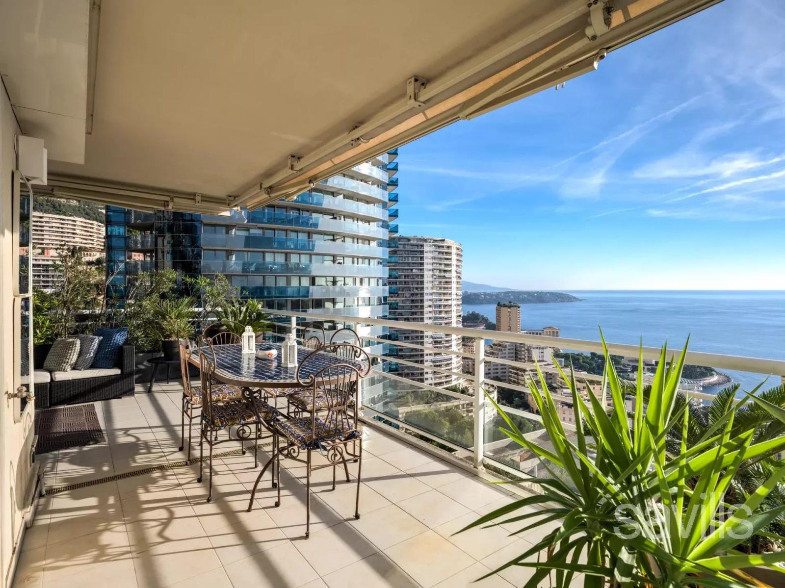 Magnifique penthouse avec vue sur Monaco