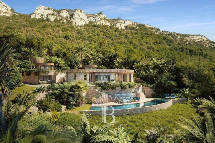 Villa d’architecture contemporaine avec vue panoramique sur la Côte d’Azur