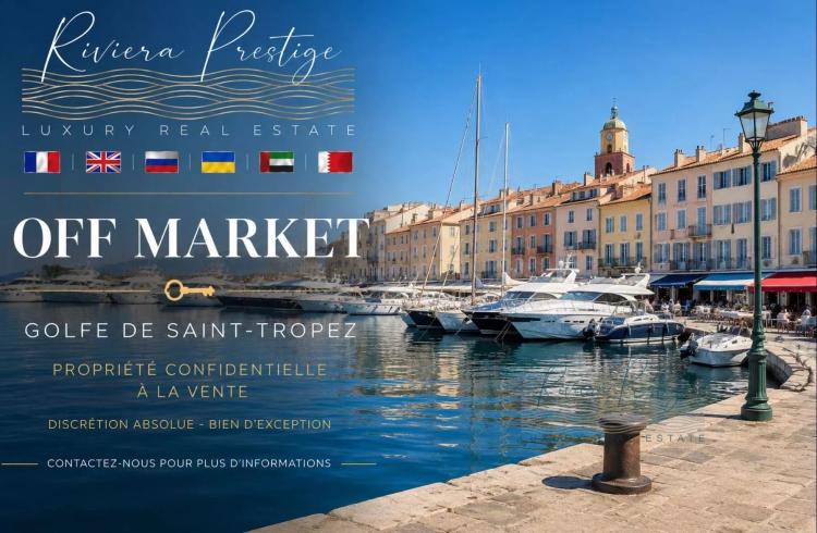 Saint-Tropez – Propriété à rénover à pied des plages