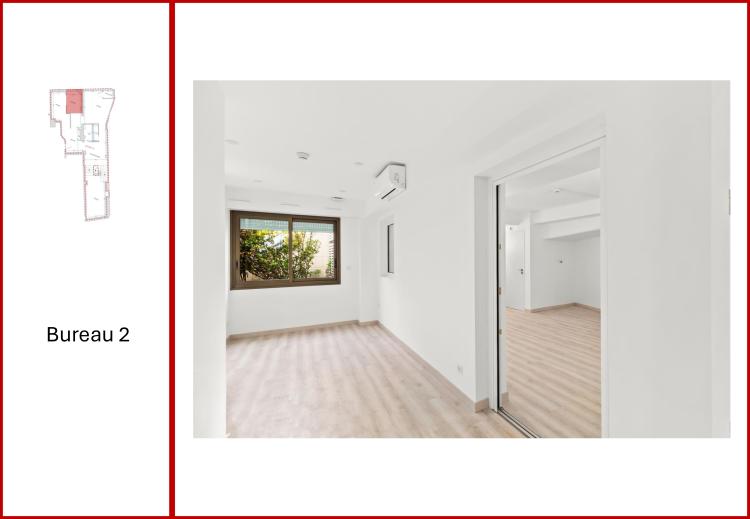 CONDAMINE: grand bureau rénové à la vente avec bonne rentabilité