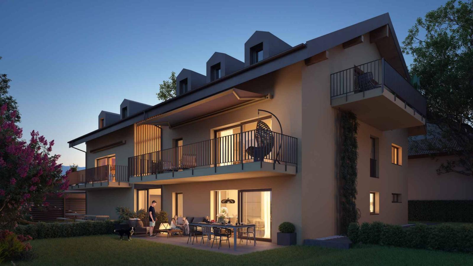 Appartement neuf de 3.5 pièces avec balcon