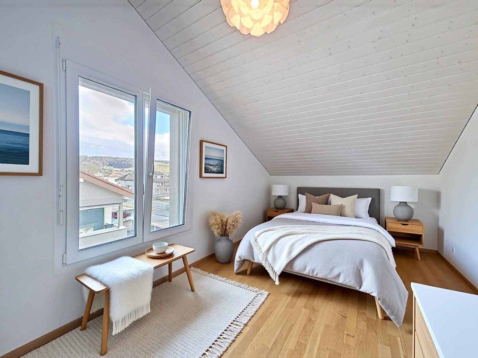 Appartement moderne de 3.5 pièces avec places de parc
