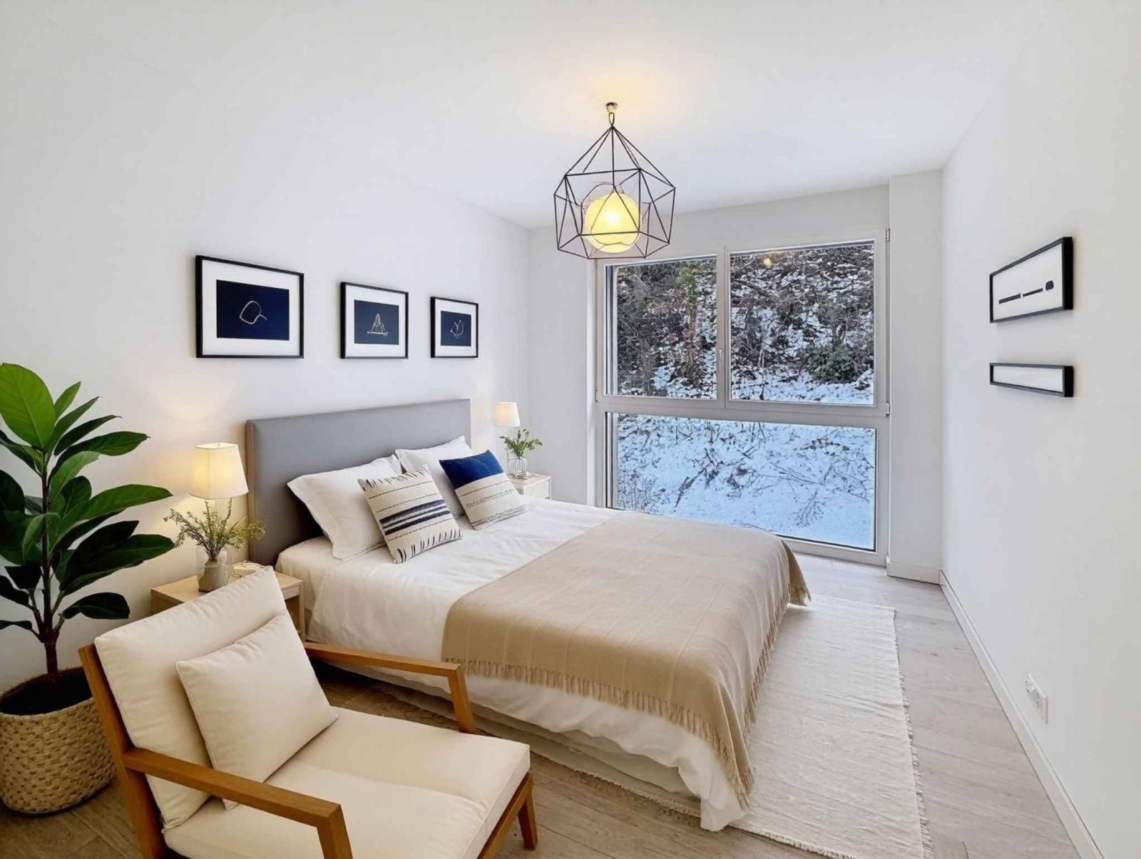 Appartement 4 pièces lumineux avec vue montagne