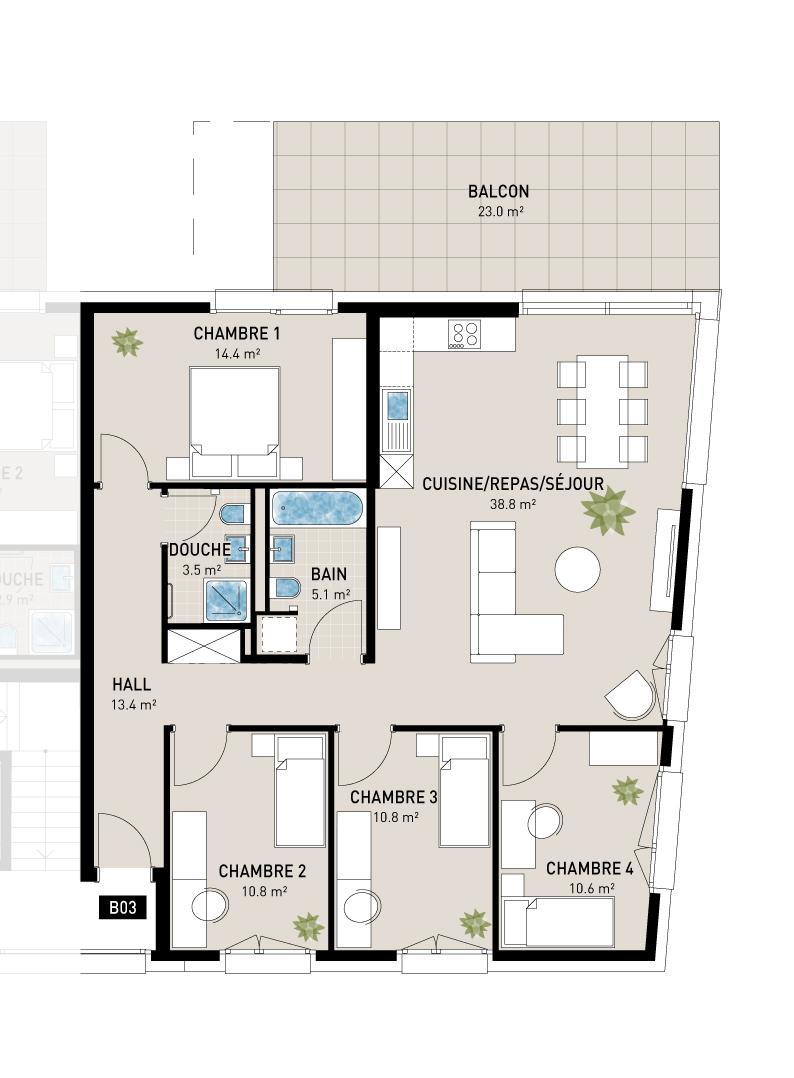 VOUVRY | APPARTEMENT 5,5p