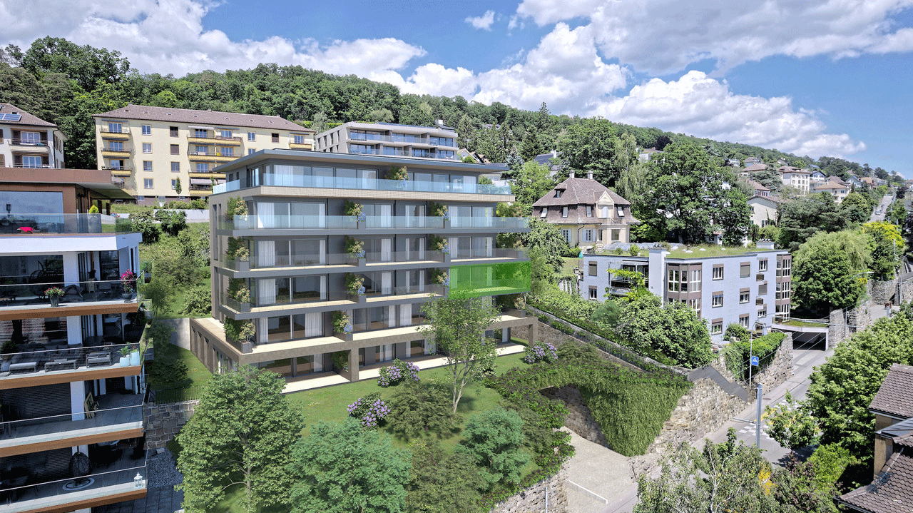 Alpes 7, votre nouveau projet à Neuchâtel