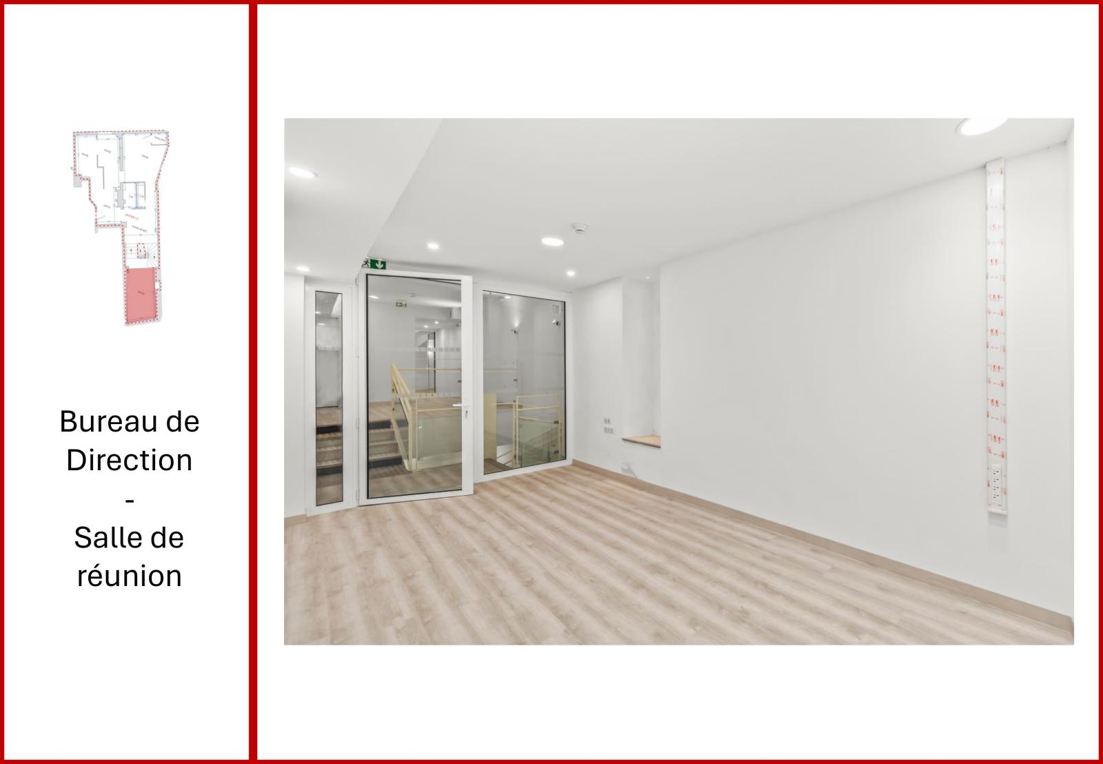 CONDAMINE: grand bureau rénové à la vente avec bonne rentabilité