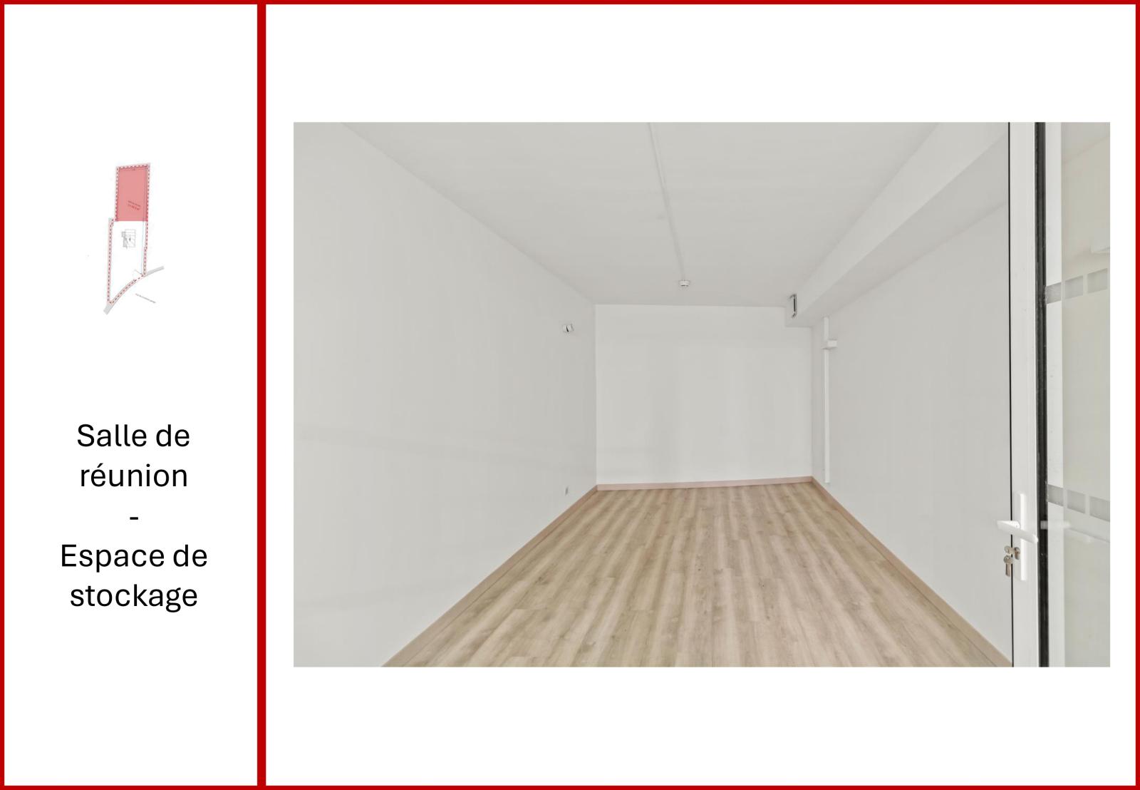 CONDAMINE: grand bureau rénové à la vente avec bonne rentabilité