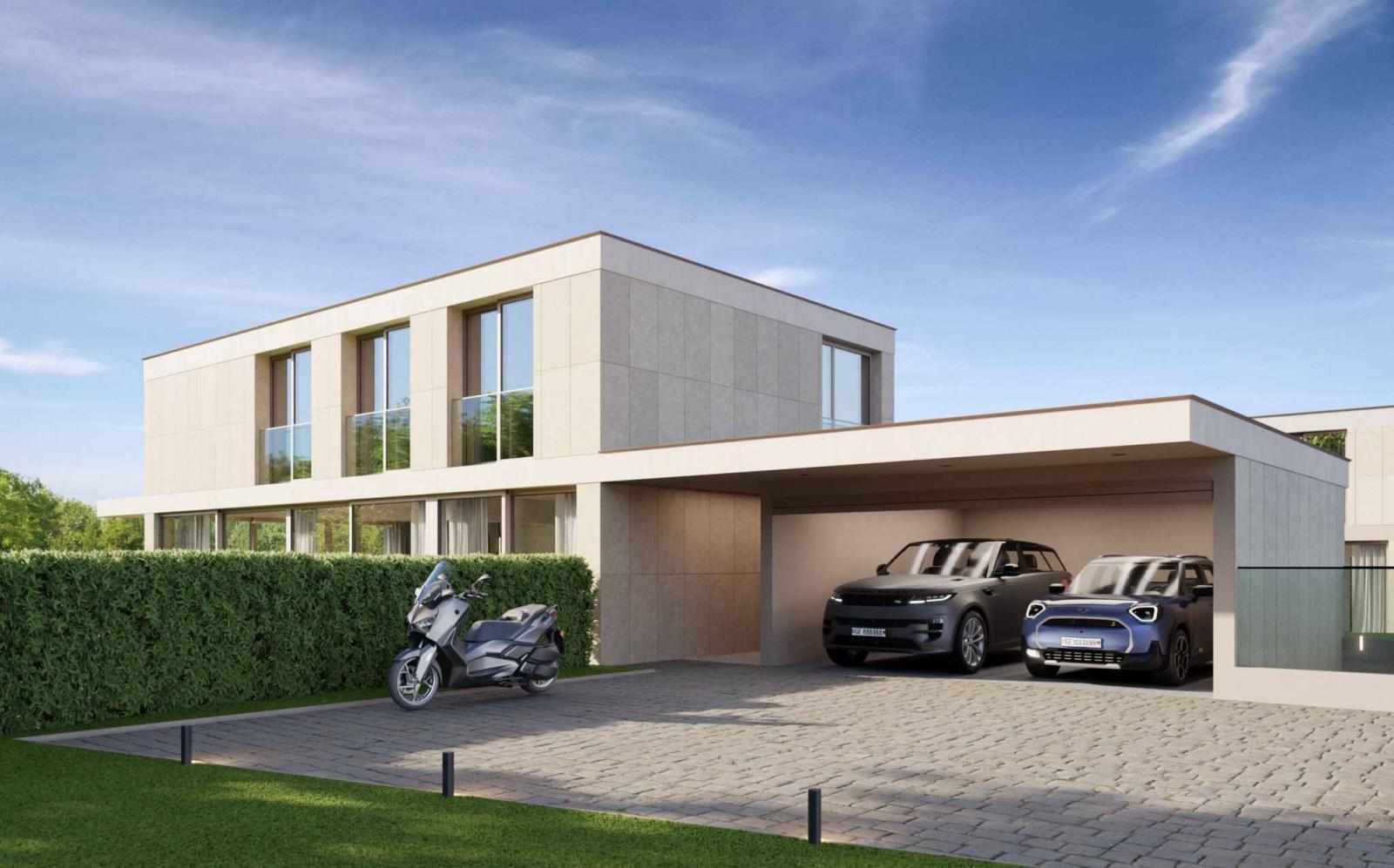 Villa individuelle neuve THPE avec jardin