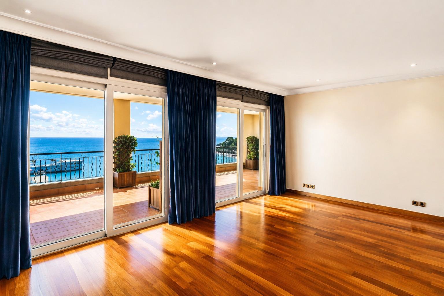 Fontvieille: Appartement d’exception avec terrasse et piscine privative face à la mer