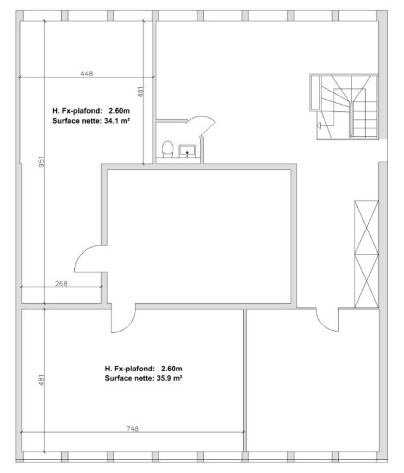Arcade commerciale et bureaux de 170 m² – à deux pas de la Gare Cornavin