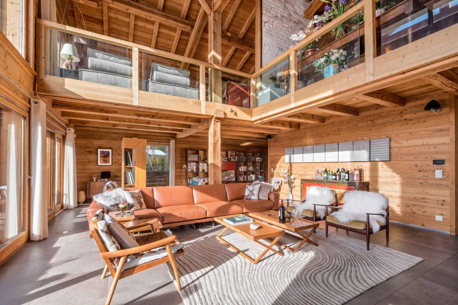 Un chalet Bayrou à vendre à Villars-sur-Ollon - L'art de la construction alpine de Megève à Crans-Montana