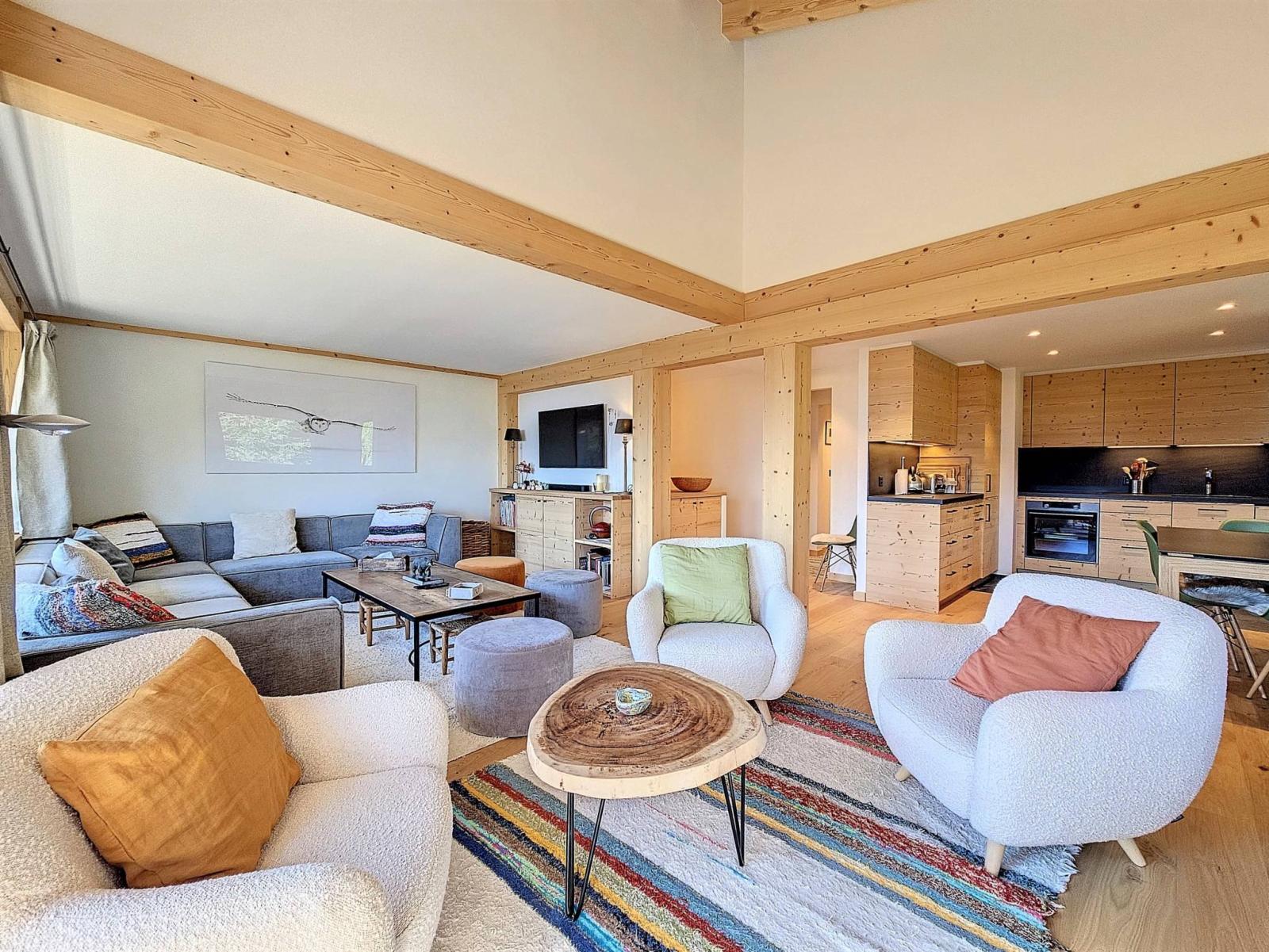 Magnifique Duplex | 4 Chambres Entièrement Rénové à Verbier!