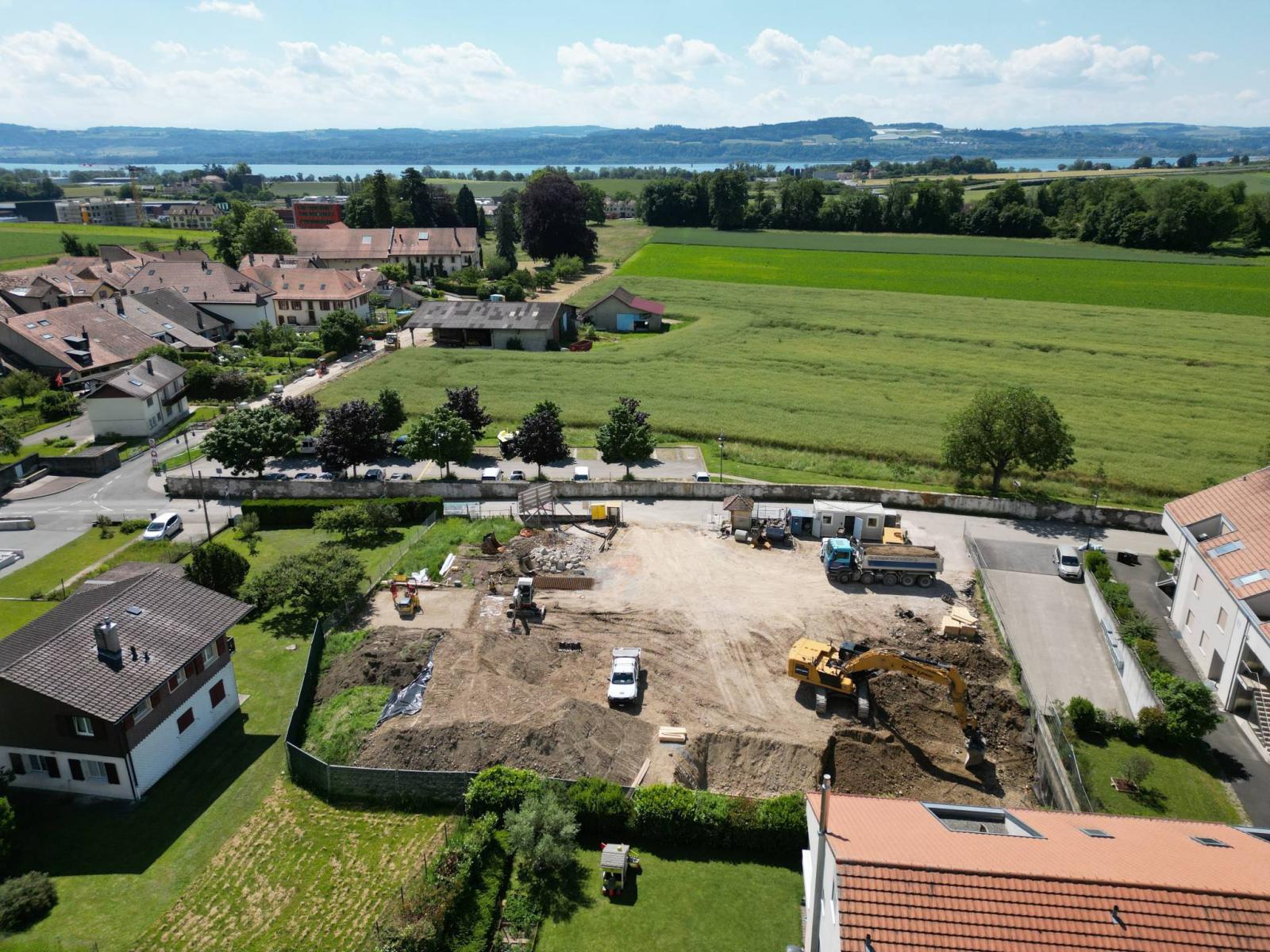 Le chantier a démarré ! 3.5 pièces au dernier étage