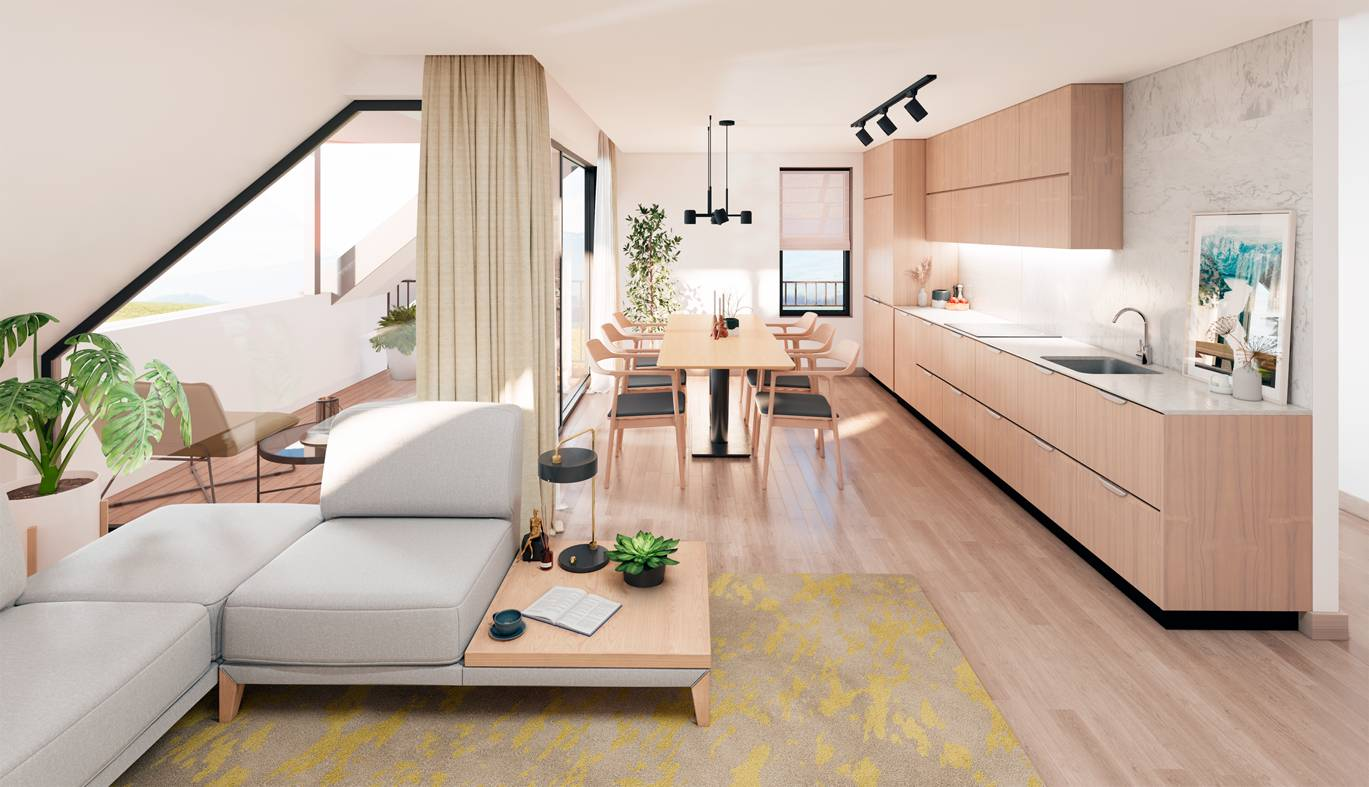 Le chantier a démarré ! 3.5 pièces au dernier étage