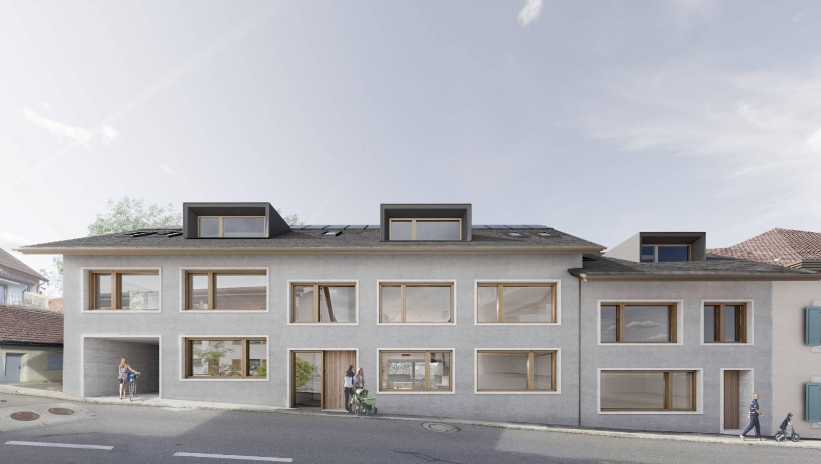 62-7 - NOUVELLE PROMOTION Domaine de Chiblins - Triplex de 4.5 pièces