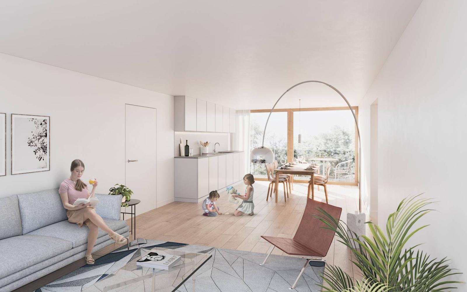 62-7 - NOUVELLE PROMOTION Domaine de Chiblins - Triplex de 4.5 pièces