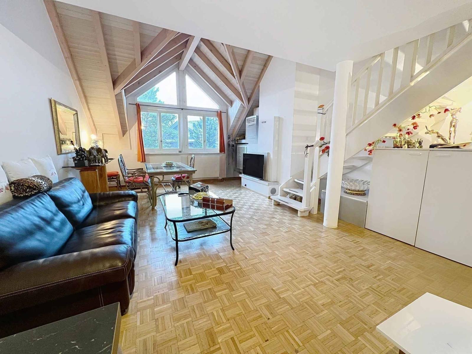 Agréable appartement lumineux avec duplex