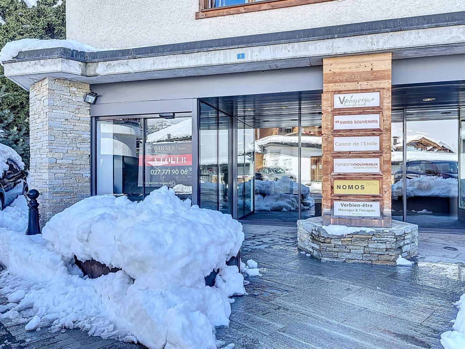 Espace Commercial Unique au Cœur de Verbier