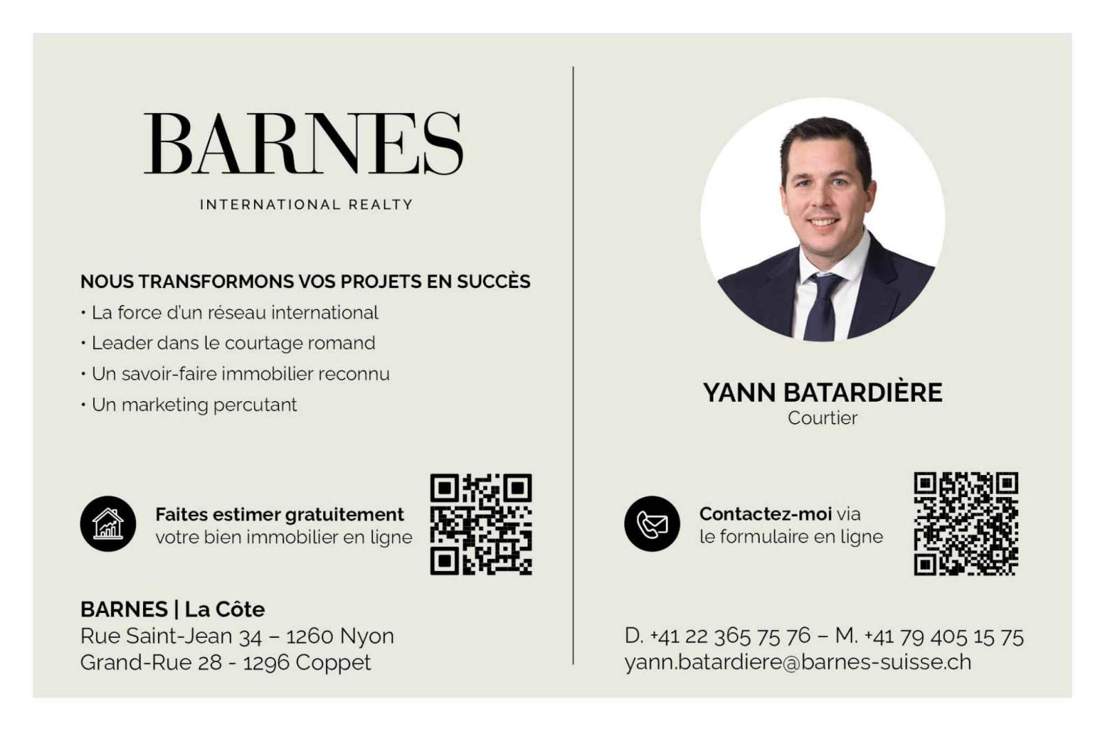 62-6 - NOUVELLE PROMOTION Domaine de Chiblins Appartement de 2.5 pièces