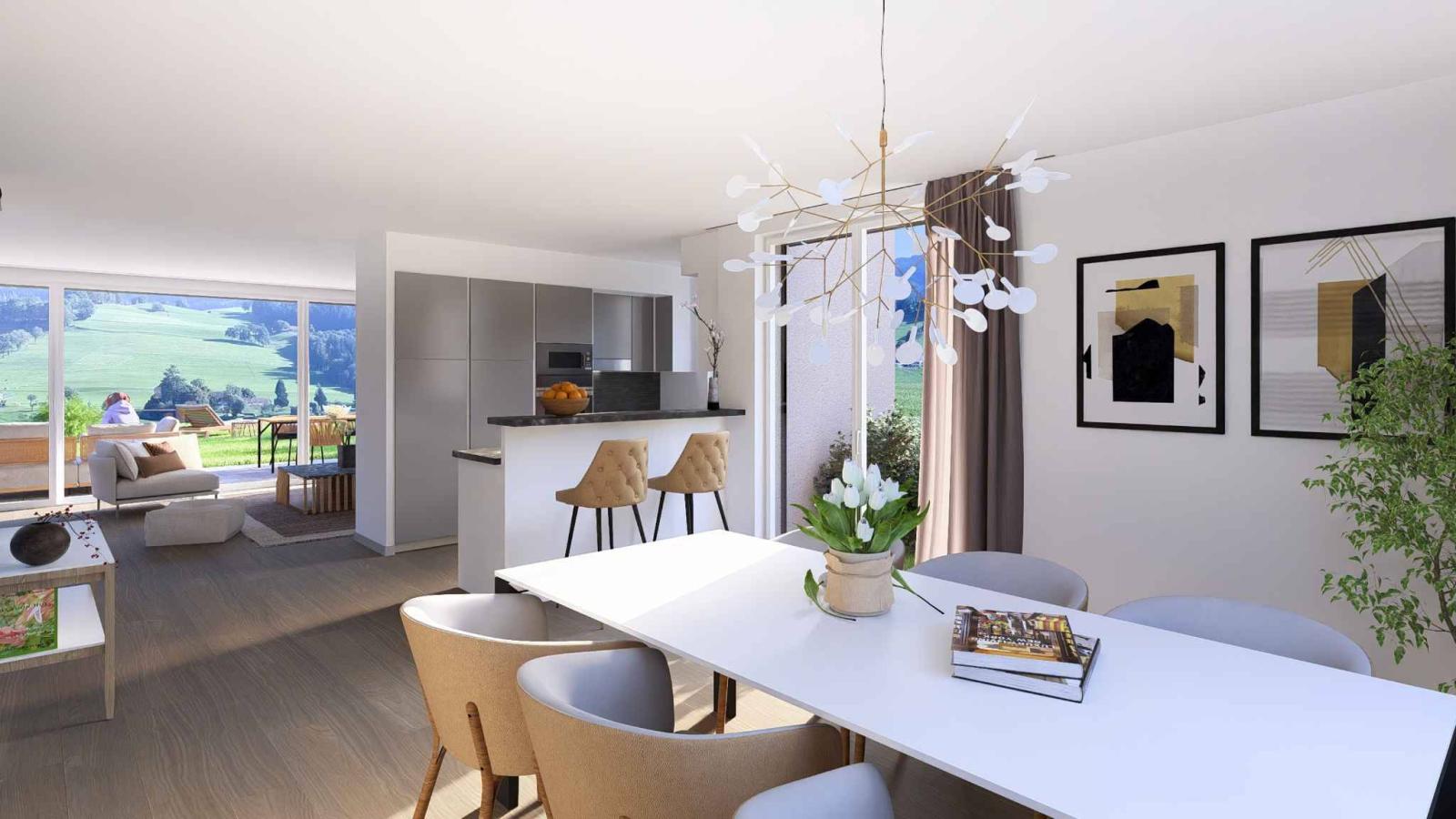 Villa contiguë de 6 pièces