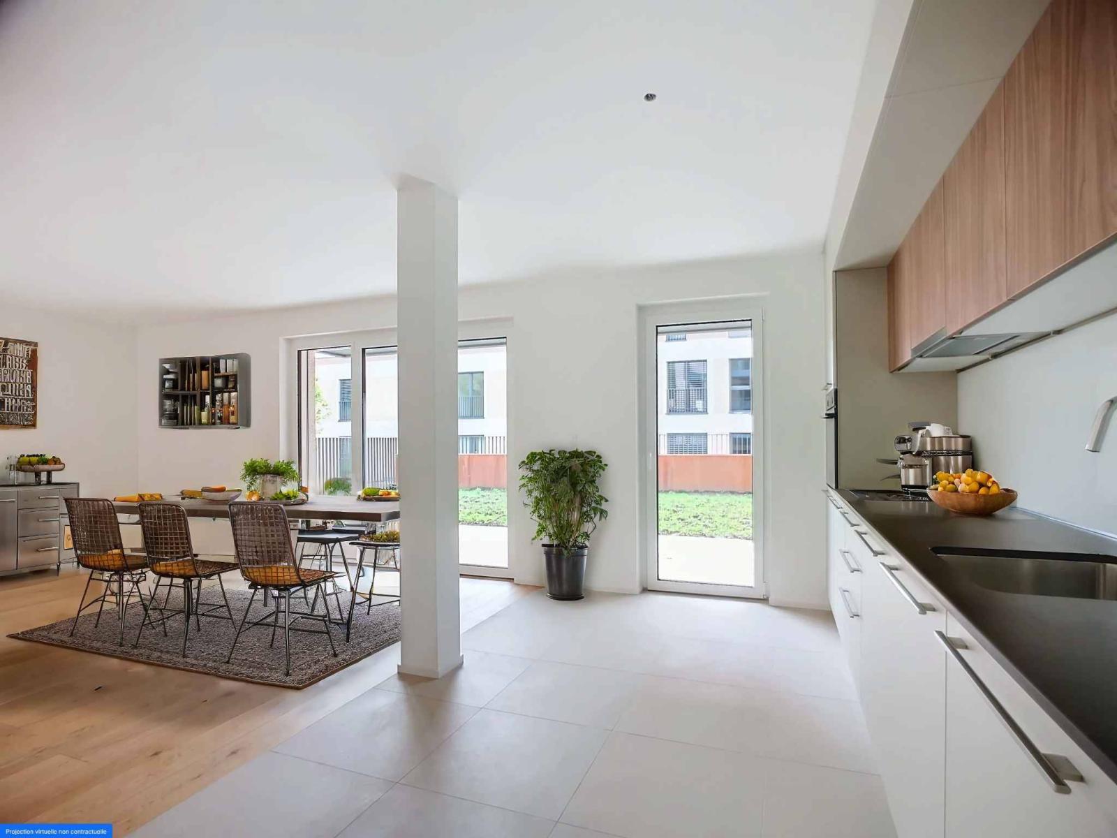 PROJET NEUF : Appartement 3.5 pièces de 120m2